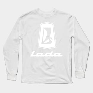 Lada logo 1970s (white) Long Sleeve T-Shirt